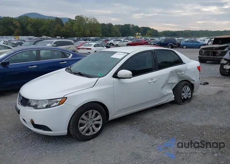 2010 Kia Forte Ex из США, поврежденный, VIN KNAFU4A25A5847166